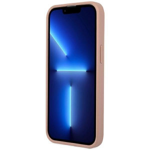 Оригинален гръб GUESS Saffiano Triangle Logo GUHCP14XPSATLP - iPhone 14 Pro Max розов - Img 5