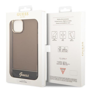 Оригинален гръб GUESS Translucent GUHCP14MHGCOK - iPhone 14 Plus черен - Img 8