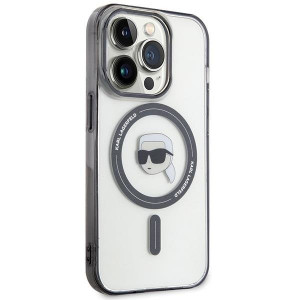 Оригинален гръб KARL LAGERFELD KLHMP15LHKHNOTK - iPhone 15 Pro прозрачен - Img 4