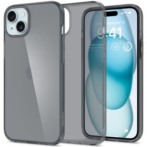 Оригинален гръб SPIGEN Crystal Flex - iPhone 15 Plus опушен - Img 7
