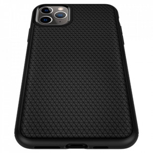 Оригинален гръб SPIGEN Liquid Air - iPhone 11 Pro черен мат - Img 7