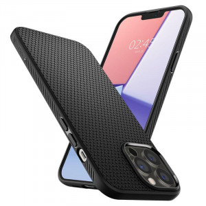 Оригинален гръб SPIGEN Liquid Air - iPhone 13 Pro черен мат - Img 17