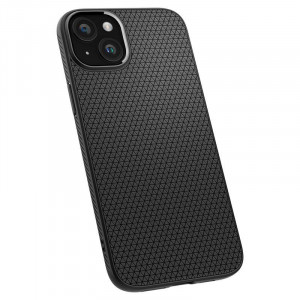 Оригинален гръб SPIGEN Liquid Air - iPhone 15 черен мат - Img 17