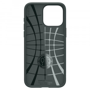 Оригинален гръб SPIGEN Liquid Air - iPhone 15 Pro Max Abyss Green - Img 3