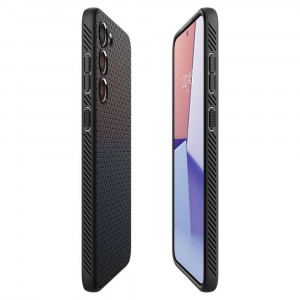 Оригинален гръб SPIGEN Liquid Air - Samsung Galaxy S23 черен мат - Img 10