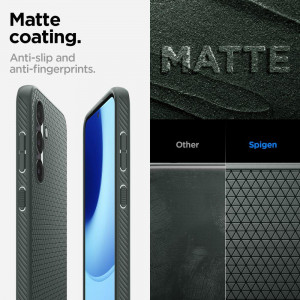 Оригинален гръб SPIGEN Liquid Air - Samsung Galaxy S23 FE Abyss Green - Img 6