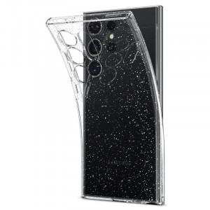 Оригинален гръб SPIGEN Liquid Crystal - Samsung Galaxy S24 Ultra прозрачен с блясък - Img 1