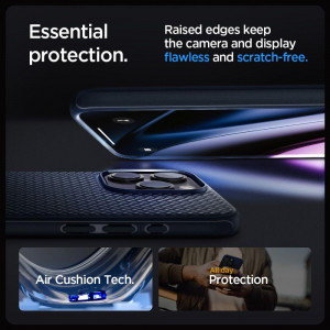Оригинален гръб SPIGEN Mag Armor MagSafe - iPhone 15 Pro Max тъмносин - Img 13