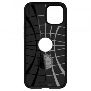 Оригинален гръб SPIGEN Rugged Armor - iPhone 12 / 12 Pro черен мат - Img 16