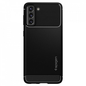 Оригинален гръб SPIGEN Rugged Armor - Samsung Galaxy S21+ 5G черен мат - Img 2