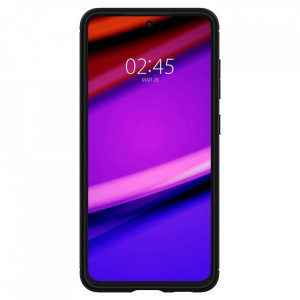 Оригинален гръб SPIGEN Rugged Armor - Samsung Galaxy S21 FE 5G черен мат - Img 3