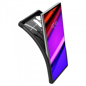 Оригинален гръб SPIGEN Rugged Armor - Samsung Galaxy S24 Ultra черен мат - Img 14