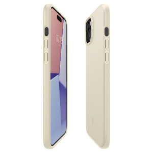 Оригинален гръб SPIGEN Thin Fit - iPhone 15 Plus бежов - Img 9
