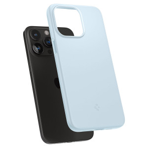 Оригинален гръб SPIGEN Thin Fit - iPhone 15 Pro Max Mute Blue - Img 8