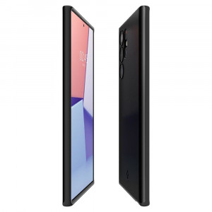 Оригинален гръб SPIGEN Thin Fit - Samsung Galaxy S22 Ultra черен - Img 8