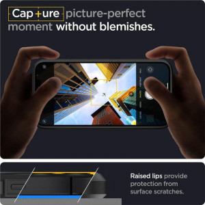 Оригинален гръб SPIGEN Ultra Hybrid - iPhone 12 / 12 Pro черен мат - Img 15