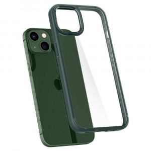 Оригинален гръб SPIGEN Ultra Hybrid - iPhone 13 Midnight Green - Img 6
