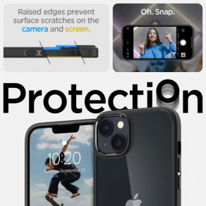 Оригинален гръб SPIGEN Ultra Hybrid - iPhone 14 Plus черен мат - Img 10