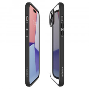 Оригинален гръб SPIGEN Ultra Hybrid - iPhone 15 черен мат - Img 8