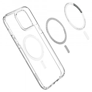 Оригинален гръб SPIGEN Ultra Hybrid MagSafe - iPhone 12 / 12 Pro бял - Img 9