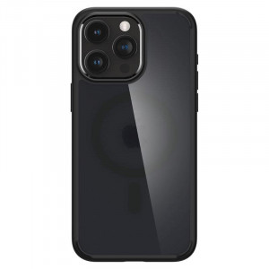 Оригинален гръб SPIGEN Ultra Hybrid MagSafe - iPhone 15 Pro Max Frost Black - Img 18