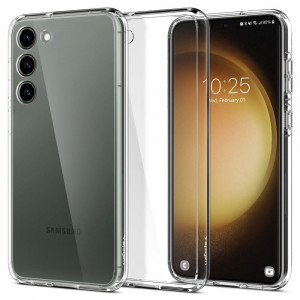 Оригинален гръб SPIGEN Ultra Hybrid - Samsung Galaxy S23 кристалнопрозрачен - Img 1
