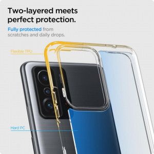Оригинален гръб SPIGEN Ultra Hybrid - Xiaomi Mi 11 Ultra кристалнопрозрачен - Img 4