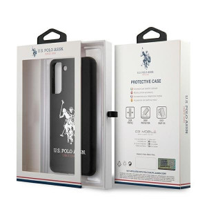Оригинален гръб US POLO Silicone Logo USHCS21 5GSSLHRBK - Samsung Galaxy S21 5G черен - Img 8