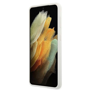 Оригинален гръб US POLO Silicone Logo USHCS21MSLHRWH - Samsung Galaxy S21+ 5G бял - Img 5