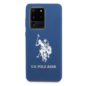 Оригинален гръб US POLO Silicone USHCS69SLHRNV - Samsung Galaxy S20 Ultra / S20 Ultra 5G тъмносив - Img 5