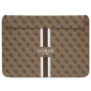 Оригинален калъф за лаптоп GUESS 4G Printed Stripes GUCS14P4RPSW 14" кафяв - Img 1