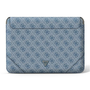 Оригинален калъф за лаптоп GUESS 4G Uptown Triangle Logo GUCS14P4TB 13" / 14" син - Img 1
