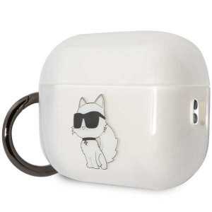 Оригинален калъф за слушалки Karl LAGERFELD Ikonik Choupette KLAP2HNCHTCT - AirPods Pro 2 прозрачен - Img 3