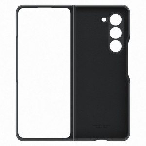 Оригинален калъф от еко кожа със защита на сгъвката SAMSUNG PU Leather - Samsung Galaxy Z Fold5 черен - Img 6