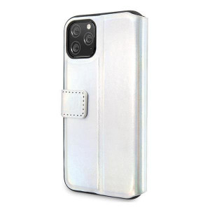 Оригинален калъф тип книга GUESS Iridescent GUFLBKN58BLD - iPhone 11 Pro сребрист - Img 10