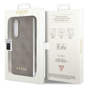 Оригинален калъф GUESS 4G Charms GUHCZFD5GF4GBR F946 Z Fold5 кафяв - Img 5