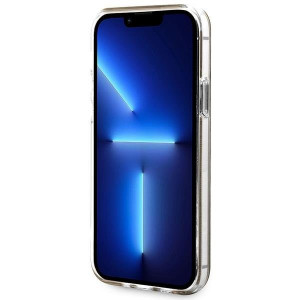 Оригинален комплект GUESS 4G Print (гръб + зарядно) MagSafe GUBPP12MH4EACSW - iPhone 12 / 12 Pro кафяв - Img 5