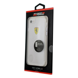 Оригинален прозрачен твърд гръб FERRARI Banner FEHCRFP7TR1 - iPhone 7 / 8 / SE (2nd gen) / SE (3rd gen) прозрачен - Img 2