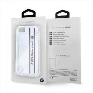 Оригинален противоударен гръб BMW ShockProof BMHCP7SPVWH - iPhone 7 / 8 прозрачен - Img 5