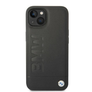 Оригинален твърд гръб BMW Signature Logo Imprint MagSafe BMHMP14SSLLBK - iPhone 14 черен - Img 3