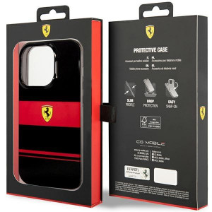 Оригинален твърд гръб FERRARI IMD Combi MagSafe FEHMP14LUCOK - iPhone 14 Pro черен - Img 8