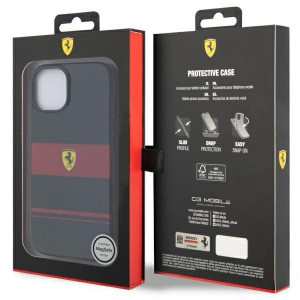 Оригинален твърд гръб FERRARI IMD Combi MagSafe FEHMP14SUCOK - iPhone 14 черен - Img 8