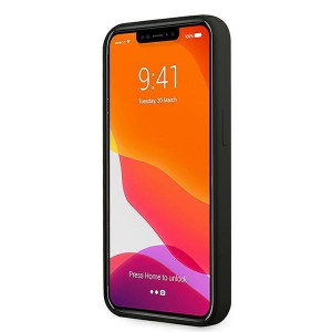 Оригинален твърд гръб FERRARI Silicone FESSIHCP13SBK - iPhone 13 mini черен - Img 5