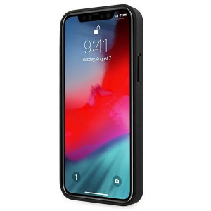 Оригинален твърд гръб FERRARI Track Carbon Stripe FESAXHCP12LRE - iPhone 12 Pro Max червен - Img 5