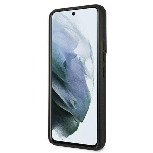Оригинален твърд гръб FERRARI Track Real Carbon FEHCS22MFCAK - Samsung Galaxy S22+ черен - Img 5