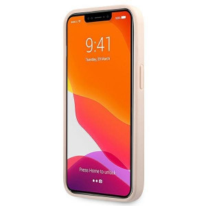 Оригинален твърд гръб GUESS 4G Big Metal Logo GUHCP13X4GMGPI - iPhone 13 Pro Max розов - Img 5