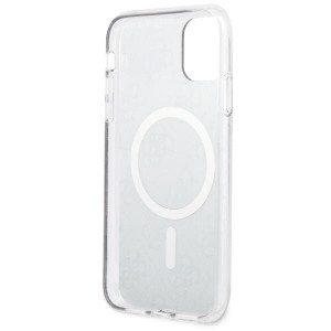 Оригинален твърд гръб GUESS 4G GUHMN61H4STW - iPhone 11 кафяв - Img 6