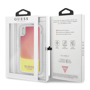 Оригинален твърд гръб GUESS California Glow in the dark GUHCPXGLCPI - iPhone X / XS розов - Img 7