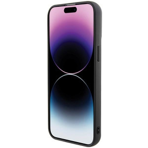 Оригинален твърд гръб KARL LAGERFELD 3D Rubber Multi Logo - iPhone 15 Pro Max черен - Img 5
