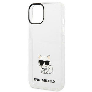 Оригинален твърд гръб KARL LAGERFELD Choupette Body KLHCP14MCTTR - iPhone 14 Plus прозрачен - Img 6